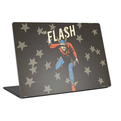 DC Comics The Flash Retro Action Pose Universal Laptop 15in (12.2 x 8.8in) Skin